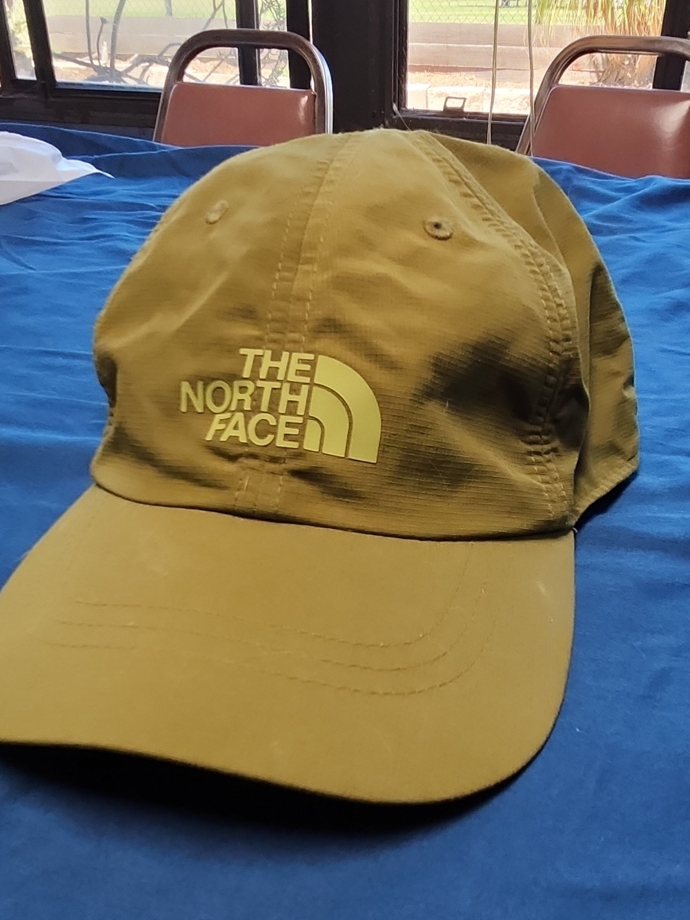 The North Face Men's Olive Cap with Logo - Picture 2 of 5